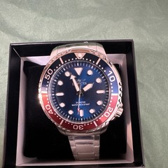 Invicta Pro Diver Men’s Blue Dial Pepsi Bezel Quartz SS Watch 42.75mm 30m