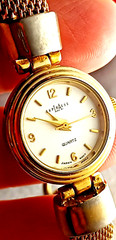 L.A. Express Women’s Gold Tone Quartz Watch – *Needs New Battery