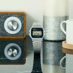 Casio A159WA-N1JH Made in Japan Vintage Digital Watch NEW Box Retro Alarm Chrono