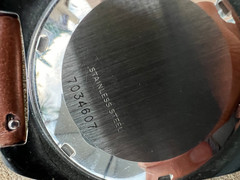 Vintage Eterna matic auto watch All Steel Patina 1960’s signed 5x Serviced Works