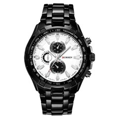 CURREN Men s Fashion Waterproof Stainless Steel Quartz Analog Wrist Watch