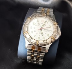wenger swiss made water resistent mens wrist watch