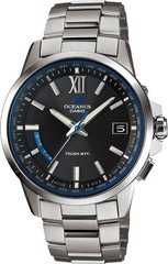 New Casio OCW-T150-1AJF OCEANUS Mens Watch Solar Silver Japan