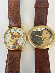 Mix Lot of 8 VTG Cartoon Character Wristwatch Untested SOLD AS IS Disney Etc