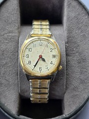 Vintage Bulova Accutron Railroad Approved Men’s Wrist Watch New Battery Used T4