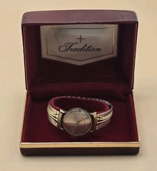 Vintage Lord Elgin 724 23j Watch 14K Gold Filled Wadsworth RUNS Arabic Numerals