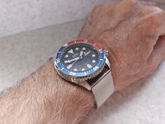 Seiko Diver’s SKX009J Auto Men’s Watch Fitted With Upgraded 4R36-00A2 Movement.