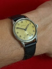 Zenith Sporto Cal. 12.4. P.6 1940s Men’s Watch Manual Wind Read Description