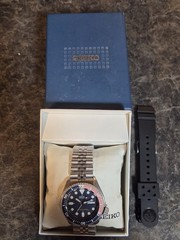 Seiko ‘Pepsi’ Diver Automatic Watch – SKX009. Seiko Serviced.