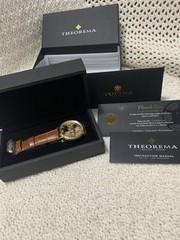 NIB 🌺 THEOREMA SAN FRANCISCO By TUFINA & CO. Mechanical GM-116 Brown $1099