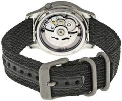 SEIKO import wristwatch mesh belt automatic military watch black SNK809K2 men’s