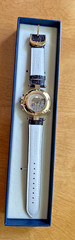 Stauer Graves 33 Automatic Wrist Watch for Men Brown & Black Leather New in Box!