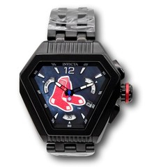 Invicta MLB Boston Red Sox Men’s 53mm Black MOP Dial Swiss Chrono Watch 42638
