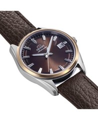 ORIENT Men Analog Automatic Casual Watch Classic Dress Brown Dial Waterproof Rou