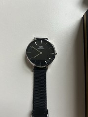 Daniel Wellington Petite Ashfield Black Dial Watch – Women’s