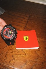 Scuderia Premium Model Ferrari Watch Race Day Analog Chronograph 0830077