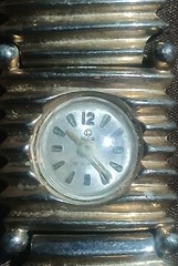 Vintage Louis 17 Jewels Ladies Mechanical Watch Gold Tone ORIGINAL CROWN -WORKS-