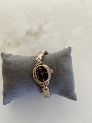 WATCH-IT Quartz MLN3012 Gold & Black Stretch Fashion Watch Women’s Need Battery