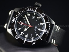 Tresod Men Ocean Master Swiss Made SW200 Automatic Black DLC Ceramic Bezel Watch