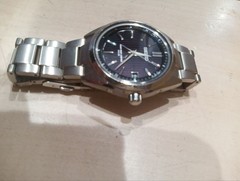 SEIKO Brightz SAGZ081 7B24-0BH0 15.5cm 6.10in 39mm Solar Radio Watch Working