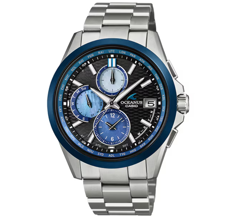 CASIO OCEANUS OCW-T2600AP-1AJF Indigo Ocean Awa Indigo Titanium JDM