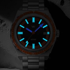 Welly Merck WM194 Automatic NH35 Dive Watch 200m Sapphire Crystal 40-44mm