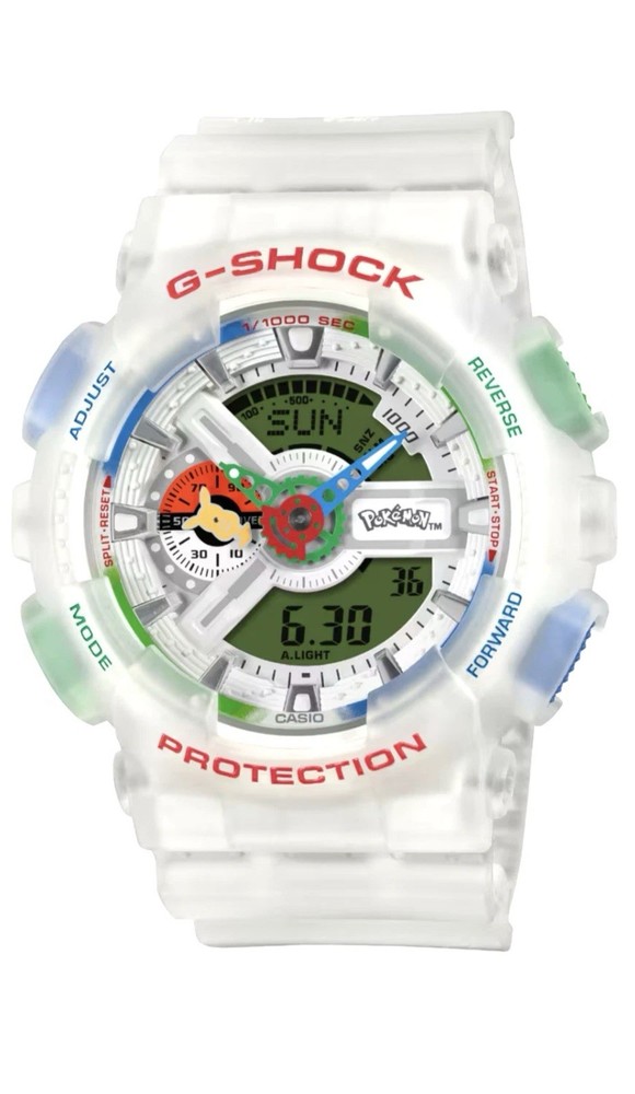PSL CASIO Pokémon x G-SHOCK GA-110PKM-7A Pokémon Collaboration Model – PRESALE