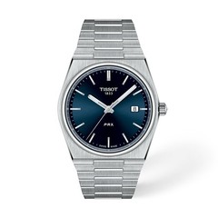 Men Tissot Classic PRX/316L Blue Stainless Steel Watch T137.410.11.041.00 (40mm)