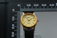 Vtg 1998 N MINT Seiko Exceline 2J41-0040 Quartz Gold HAQ SGP Womens Watch JAPAN