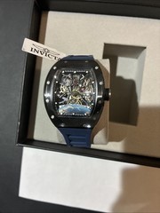Invicta S1 Rally Interstellar Automatic Navy Blue Dial Men’s skeleton rare!!!