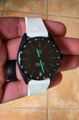 TAG Heuer SBR8080.EB0284 Calibre E4 Connected Golf Watch Black White Rubber 42mm
