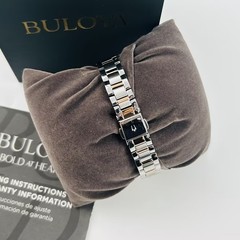Bulova Sutton 98P200 Women’s Two Tone Quartz Stainless Steel Watch 28mm New/Box