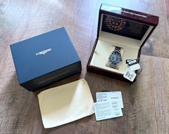Longines Spirit Zulu Time 42mm Blue Dial GMT Steel Men’s Watch L38124936
