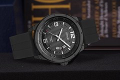 Stylish Waterproof Military Quartz Watch for Men – Big Face Silicone Band, Calen