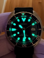 Seiko Prospex SRPC39K1 Blue Mini Turtle Automatic Diver Watch 4R35-01Y0 Loose