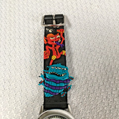 Timex TMX Kids Monster Watch 30 Meters 3D Molded Strap T72641 Needs Battery