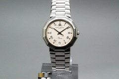 Baume & Mercier Riviera 5131.2 Vintage Quartz Men’s Watch 34mm Roman White Dial