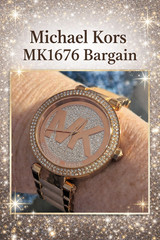 ⏱️ Unisex Michael Kors MK1676 – Sparkle in Every Second – 39mm – 6.25″ to 7.25″