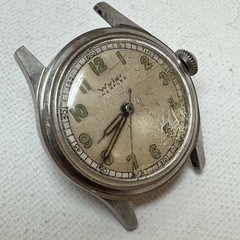 Wyler Incaflex 30mm WWII Era Watch Wittnauer Swiss Movement RUNNING