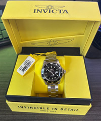 Invicta Pro Diver 26970 Men’s Watch – Black Dial 40mm Quartz – BNIB New W/ Tags