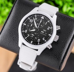 IWC Pilot’s Watch Chronograph Top Gun “Lake Tahoe” IW389105 with Box & Papers!!