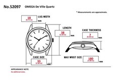 [Near MINT] Vintage OMEGA Constellation Cal.1333 Quartz Men’s Watch From JAPAN