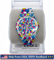 NEW & GENUINE Swatch LOVE SONG Kid Robot Exclusive Collaboration (GE232)