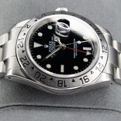 Rolex Explorer II 16570 40mm 24 hour GMT Black Dial P Serial 2000