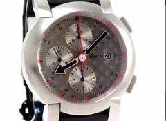 XEMEX Speedway Chronograph Automatic Ref 5500.03 ETA 7750 Silver Dial New w/ Box