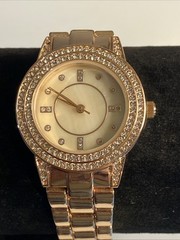 FMD FMDAL1120 Mother-of-Pearl Quartz Analog Women’s Watch New Battery