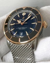 BREITLING SuperOcean Heritage B31 42mm Black Dial SS Men’s Watch UB3111241B1A1