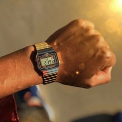 Casio A700WG-9A Vintage Series Gold Tone Stainless Steel Bracelet Digital Watch