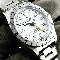 2026 Tudor Black Bay Pro Steel GMT White Opaline Dial 39mm M79470-0004 Complete