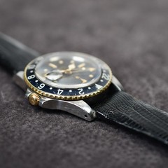 Rolex GMT Master 1979 1675 Black Nipple 14k Steel Cal 1575 40mm Bracelet + Strap